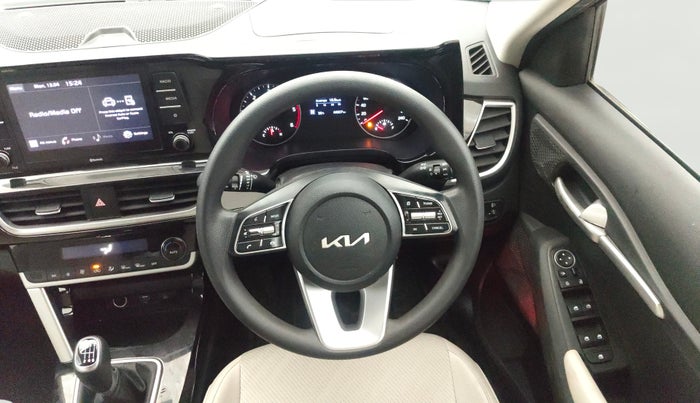 2022 KIA SELTOS HTK PLUS 1.5 DIESEL IMT, Diesel, Manual, 44,882 km, Steering Wheel Close Up