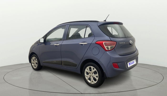 2014 Hyundai Grand i10 SPORTZ 1.2 KAPPA VTVT, Petrol, Manual, 60,150 km, Left Back Diagonal