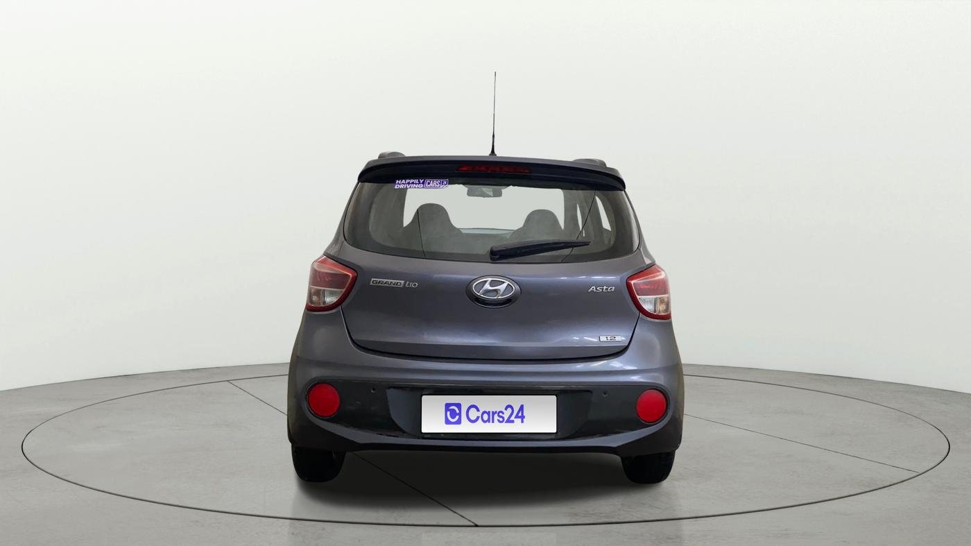 2017 Hyundai Grand i10 ASTA 1.2 KAPPA VTVT, Petrol, Manual, 49,418 km, Back/Rear
