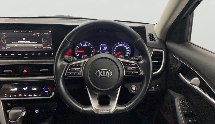 2021 KIA SELTOS HTX ANNIVERSARY EDITION 1.5 PETROL IVT, Petrol, Automatic, 68,287 km, Steering Wheel Close Up