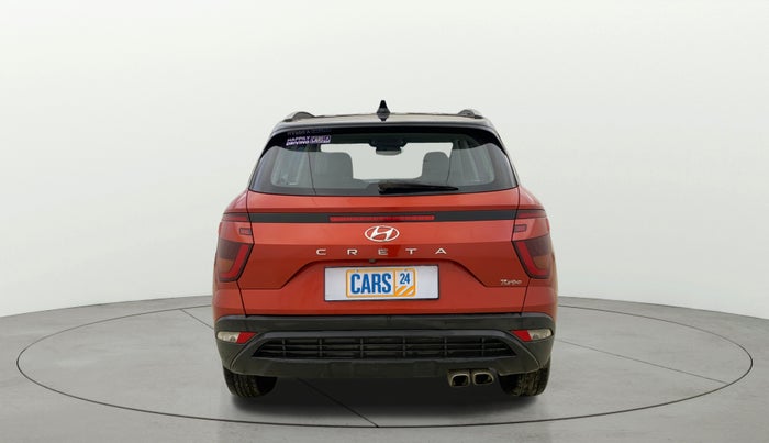 2020 Hyundai Creta SX (O) 1.4 TURBO DCT DUAL TONE, Petrol, Automatic, 65,875 km, Back/Rear