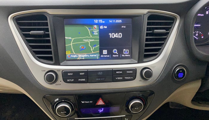 2018 Hyundai Verna 1.6 VTVT SX + AT, Petrol, Automatic, 53,311 km, Air Conditioner