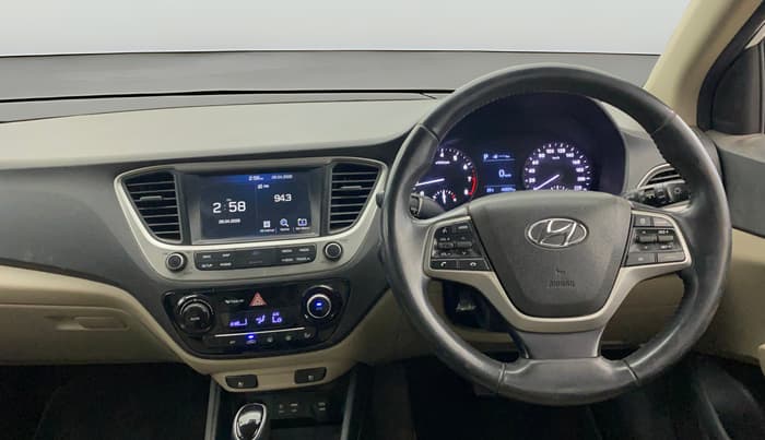 2018 Hyundai Verna 1.6 VTVT SX (O) AT, Petrol, Automatic, 48,550 km, Steering Wheel Close Up