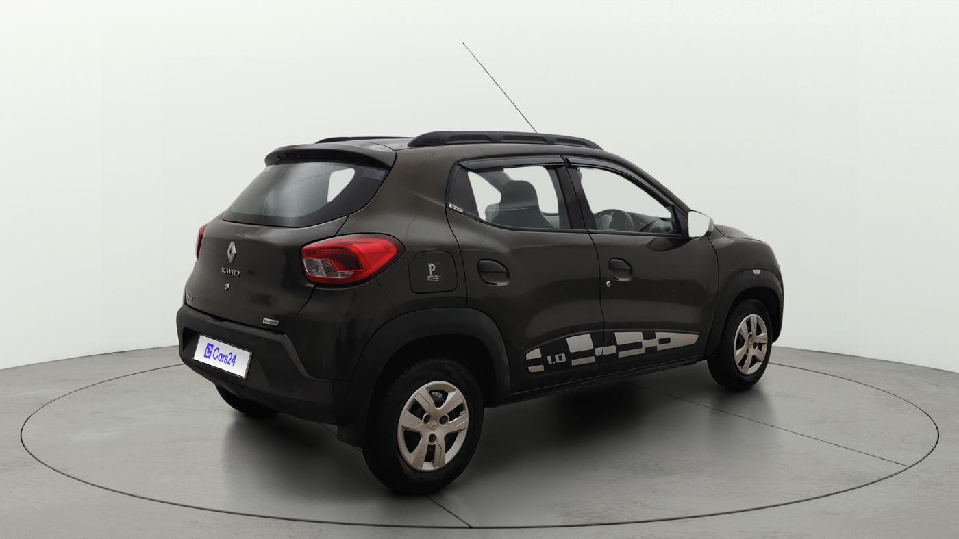 2016 Renault Kwid RXT 1.0 AMT, Petrol, Automatic, 39,169 km, Right Back Diagonal