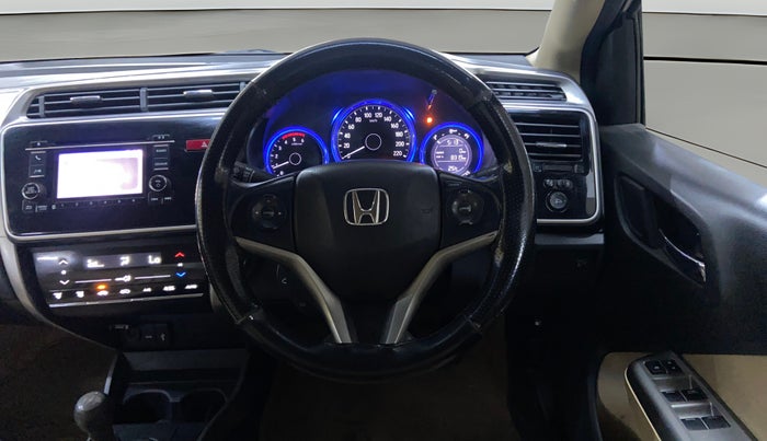 2015 Honda City 1.5L I-DTEC VX, Diesel, Manual, 1,36,317 km, Steering Wheel Close Up