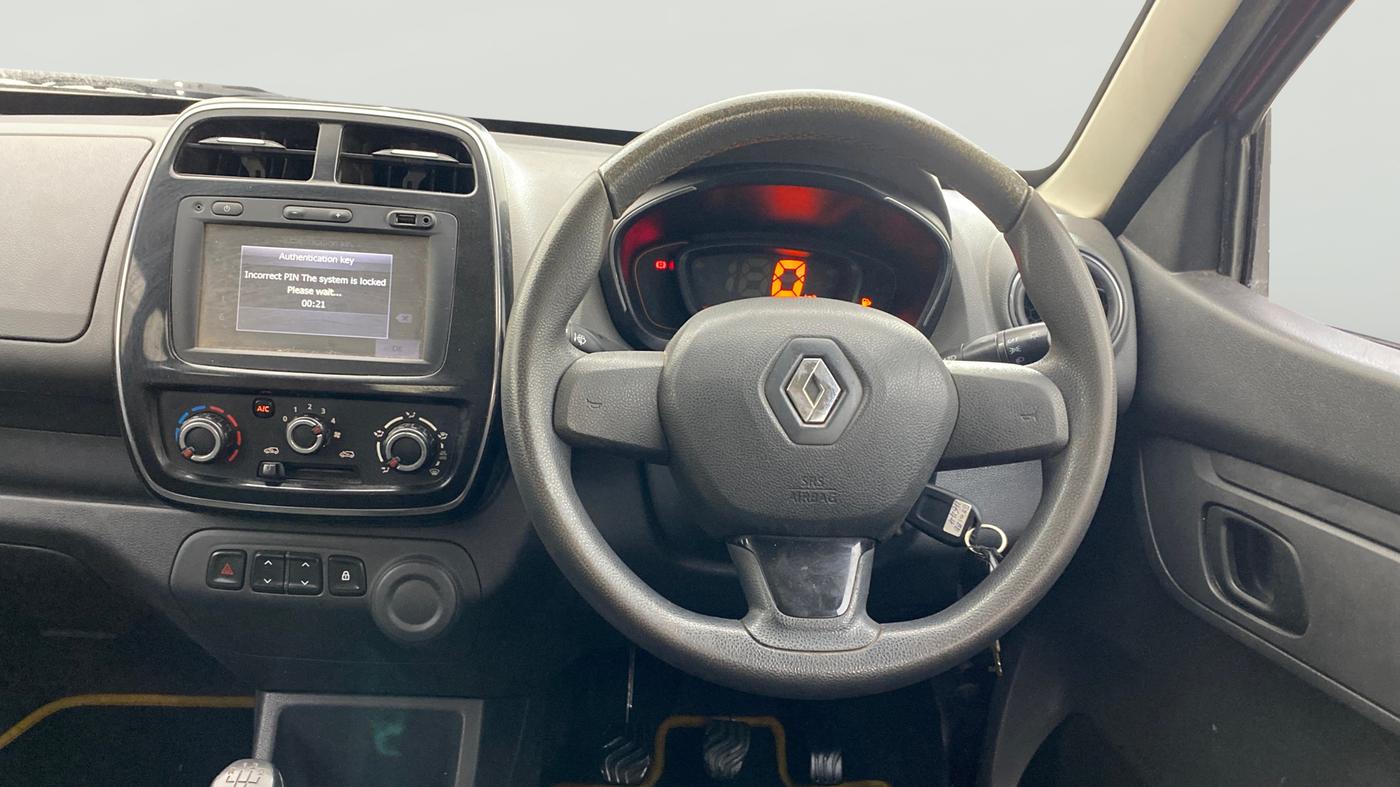 2016 Renault Kwid RXT 0.8, Petrol, Manual, 38,221 km, Steering Wheel Close Up