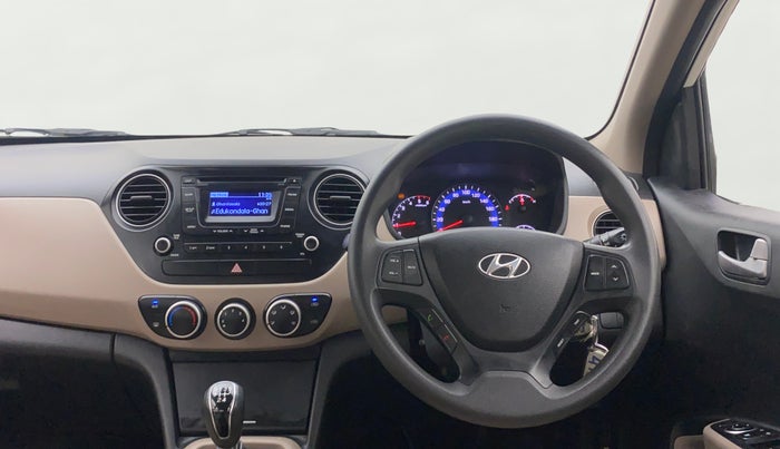 2014 Hyundai Xcent S 1.1 CRDI (O), Diesel, Manual, 1,11,374 km, Steering Wheel Close Up