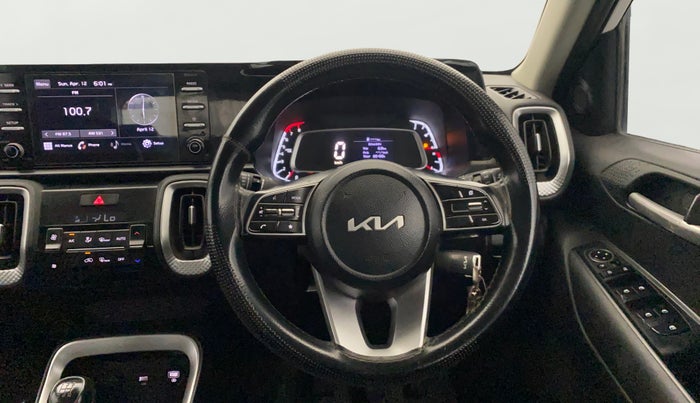 2022 KIA SONET HTK PLUS 1.2, Petrol, Manual, 61,671 km, Steering Wheel Close Up