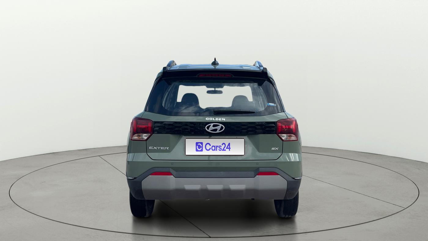 2023 Hyundai EXTER SX(O) 1.2 AMT, Petrol, Automatic, 10,621 km, Back/Rear