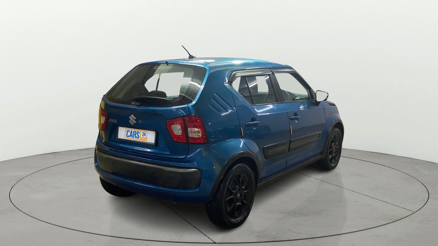 2017 Maruti IGNIS ZETA 1.2 AMT, Petrol, Automatic, 1,07,699 km, Right Back Diagonal