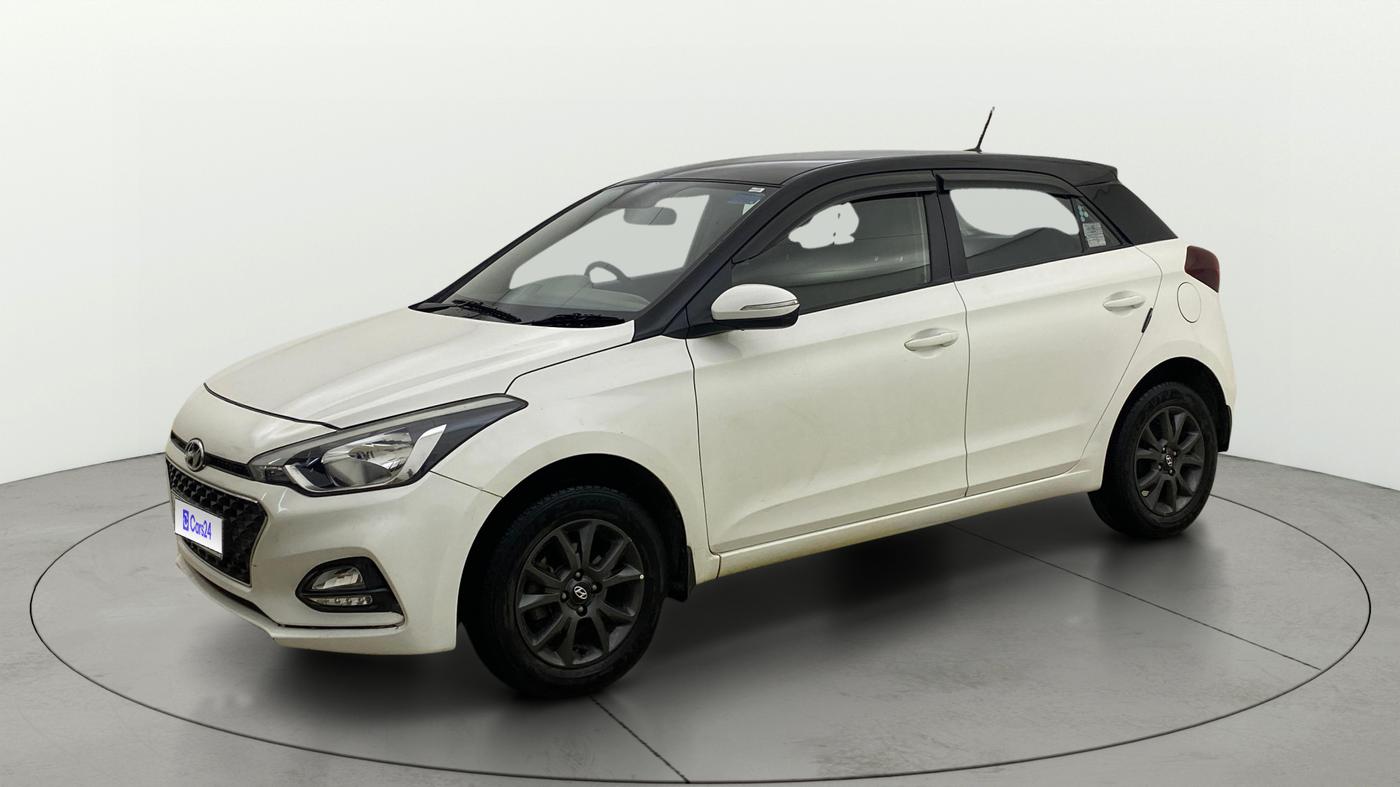 2019 Hyundai Elite i20 SPORTZ PLUS  1.2 CVT, Petrol, Automatic, 25,846 km, Left Front Diagonal