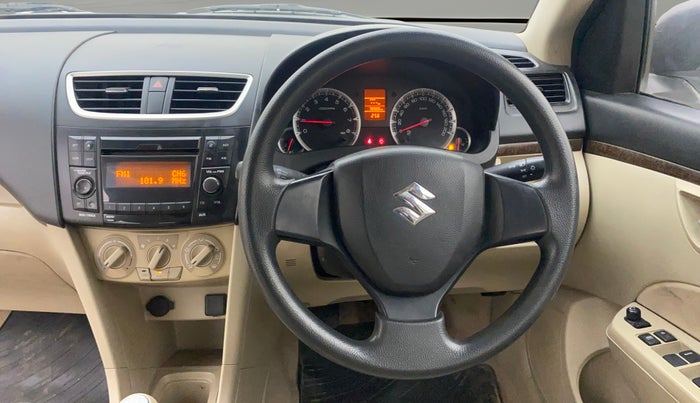 2015 Maruti Swift Dzire VXI, Petrol, Manual, 78,855 km, Steering Wheel Close Up