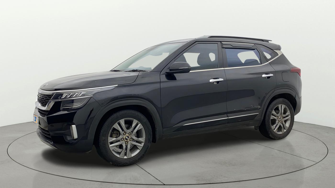 2020 KIA SELTOS HTX PLUS AT1.5 DIESEL, Diesel, Automatic, 1,31,310 km, Left Front Diagonal