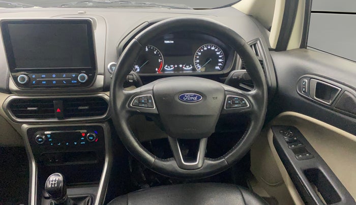 2020 Ford Ecosport TITANIUM 1.5L DIESEL, Diesel, Manual, 72,267 km, Steering Wheel Close Up