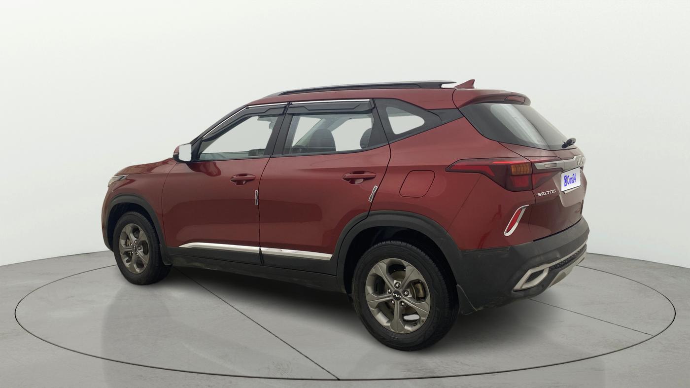 2022 KIA SELTOS HTK PLUS 1.5 IMT, Petrol, Manual, 75,876 km, Left Back Diagonal
