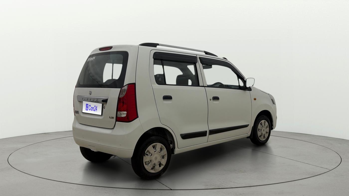 2015 Maruti Wagon R 1.0 LXI, Petrol, Manual, 60,363 km, Right Back Diagonal