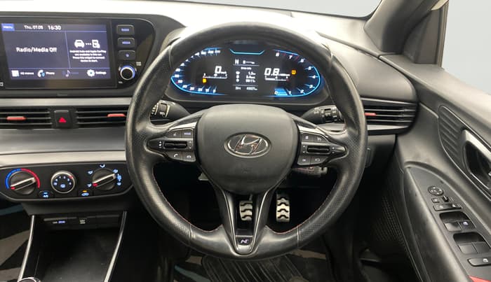 2022 Hyundai NEW I20 N LINE N6 1.0 TURBO GDI IMT, Petrol, Manual, 43,026 km, Steering Wheel Close Up