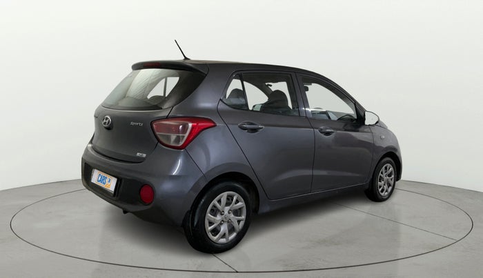 2017 Hyundai Grand i10 SPORTZ 1.2 KAPPA VTVT, CNG, Manual, 35,857 km, Right Back Diagonal