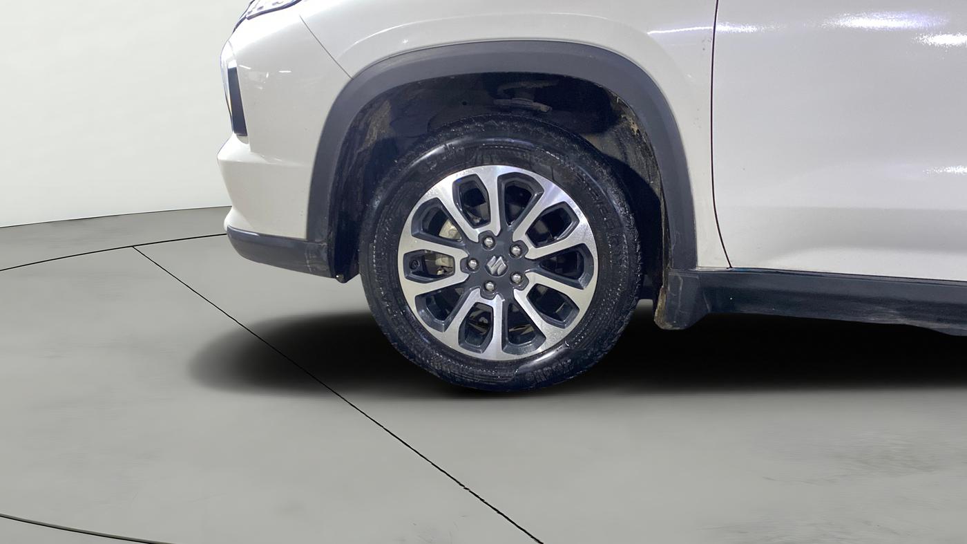 2025 Maruti Grand Vitara ALPHA SMART HYBRID ALLGRIP, Petrol, Manual, 21,377 km, Left Front Wheel