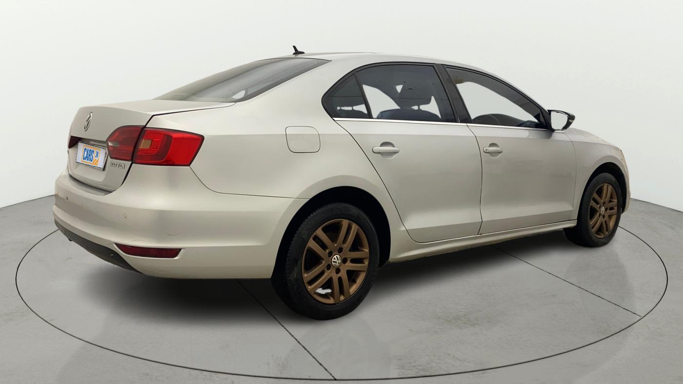 2013 Volkswagen Jetta HIGHLINE TDI, Diesel, Manual, 1,29,125 km, Right Back Diagonal