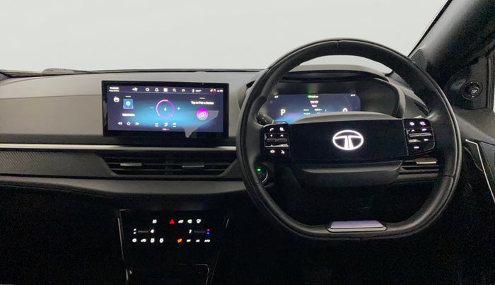 2023 Tata NEXON FEARLESS PLUS S 1.2 REVOTRON 7 DCA DT, Petrol, Automatic, 54,283 km, Steering Wheel Close Up