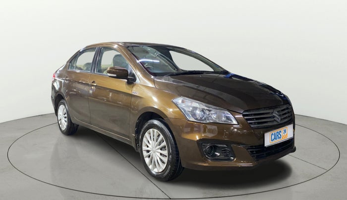 2014 Maruti Ciaz VXI, Petrol, Manual, 45,312 km, Right Front Diagonal