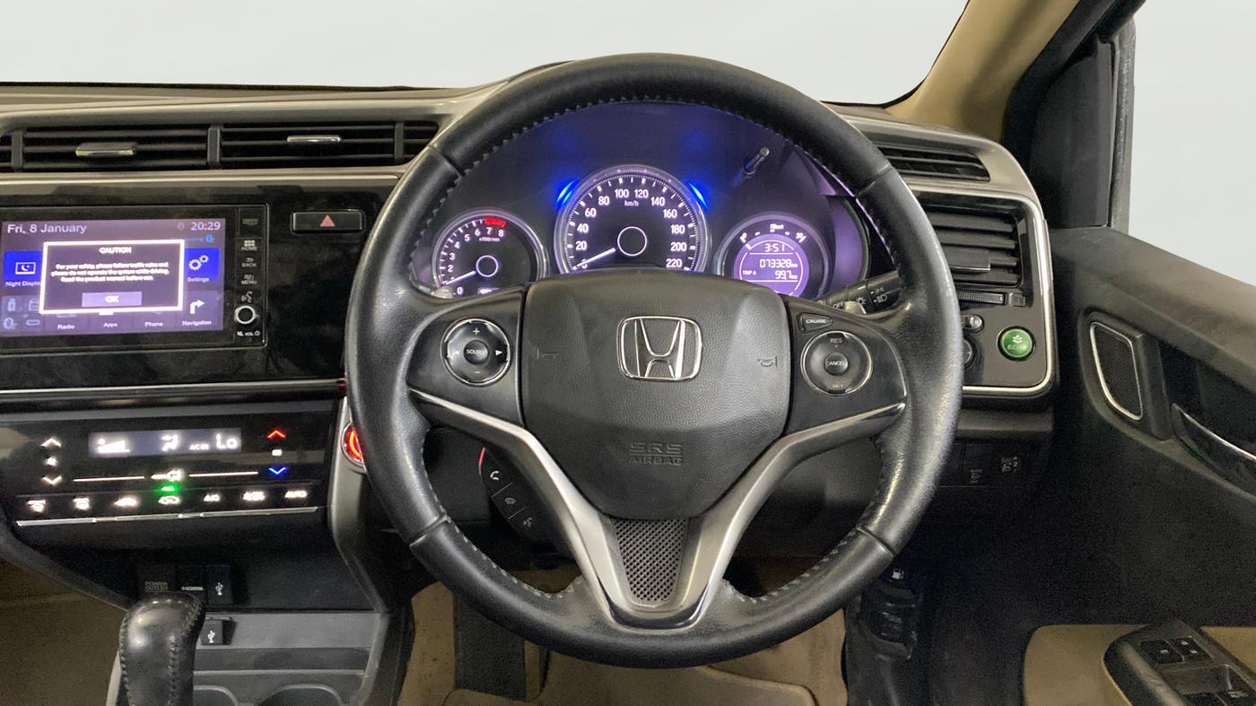 2017 Honda City 1.5L I-VTEC VX CVT, Petrol, Automatic, 73,312 km, Steering Wheel Close Up