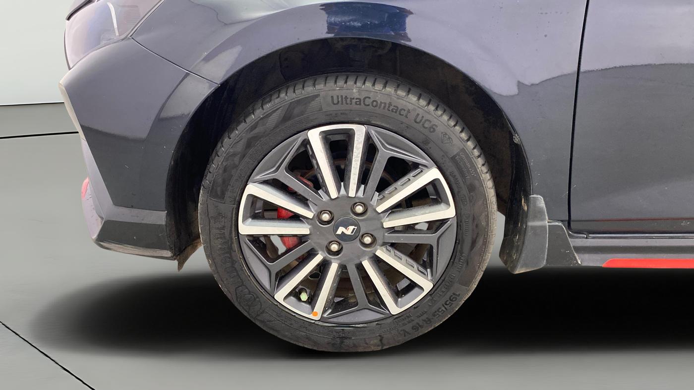 2022 Hyundai NEW I20 N LINE N8 1.0 TURBO GDI IMT, Petrol, Manual, 85,786 km, Left Front Wheel
