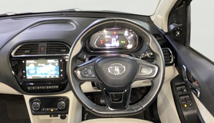 2022 Tata TIGOR XZ PLUS LEATHERETTE, Petrol, Manual, 8,341 km, Steering Wheel Close Up