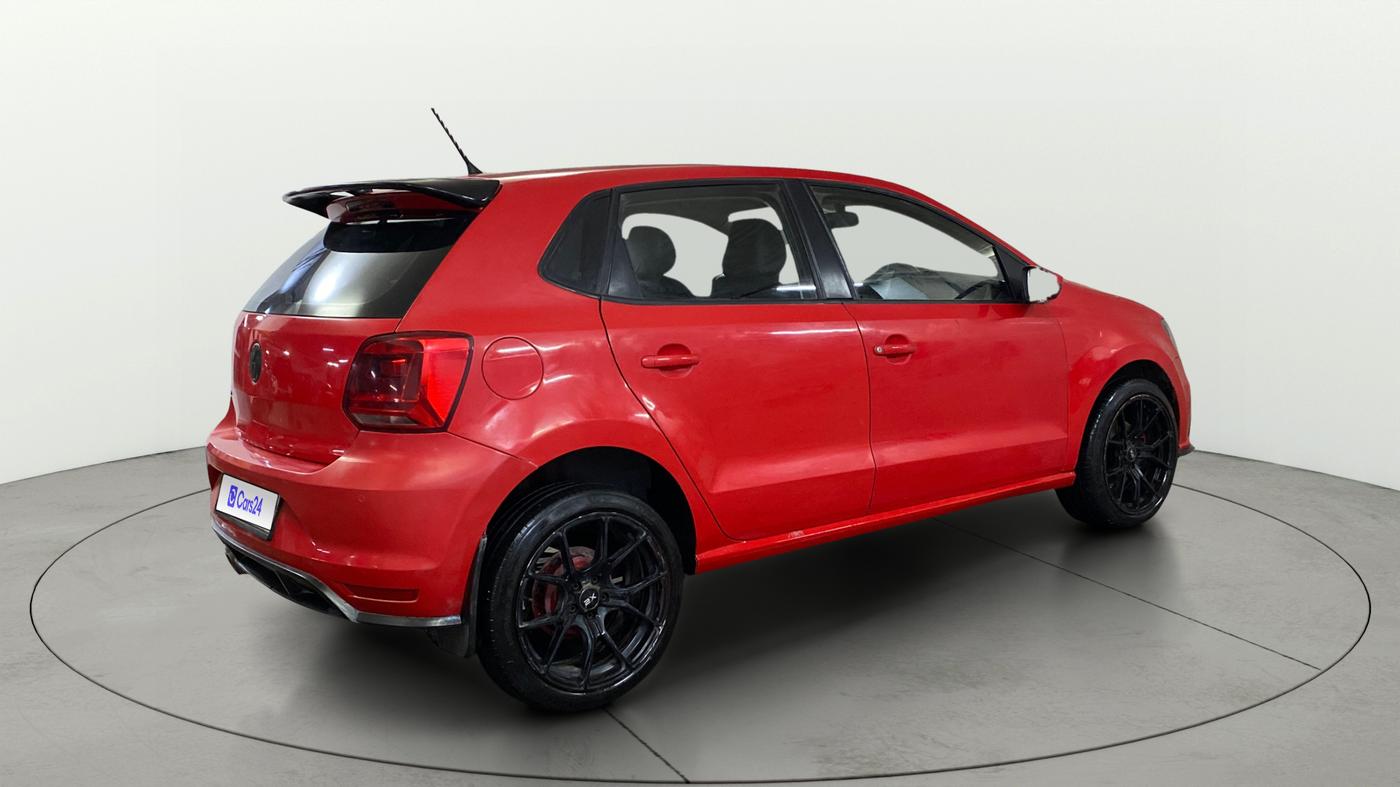 2020 Volkswagen Polo TRENDLINE 1.0L, Petrol, Manual, 91,857 km, Right Back Diagonal