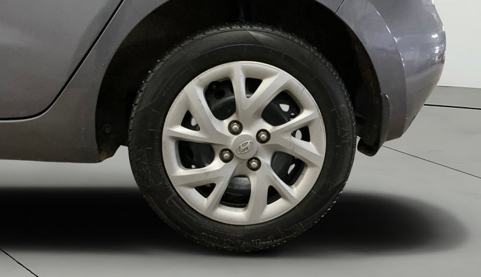 2017 Hyundai Grand i10 SPORTZ 1.2 KAPPA VTVT, CNG, Manual, 35,857 km, Left Rear Wheel