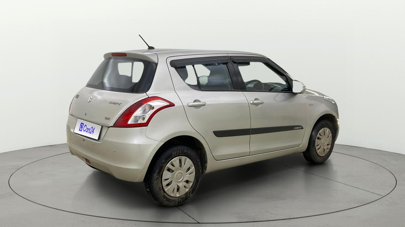 2014 Maruti Swift VXI, Petrol, Manual, 57,590 km, Right Back Diagonal