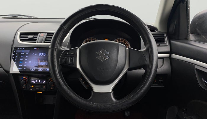 2015 Maruti Swift ZXI, Petrol, Manual, 76,416 km, Steering Wheel Close Up