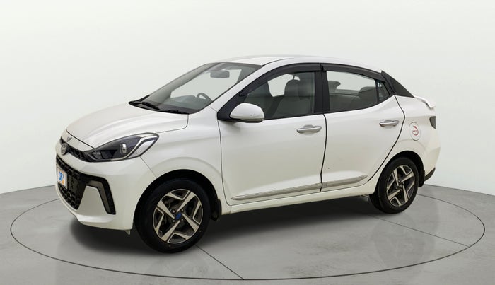 2023 Hyundai AURA SX PLUS 1.2 AMT, Petrol, Automatic, 47,649 km, Left Front Diagonal