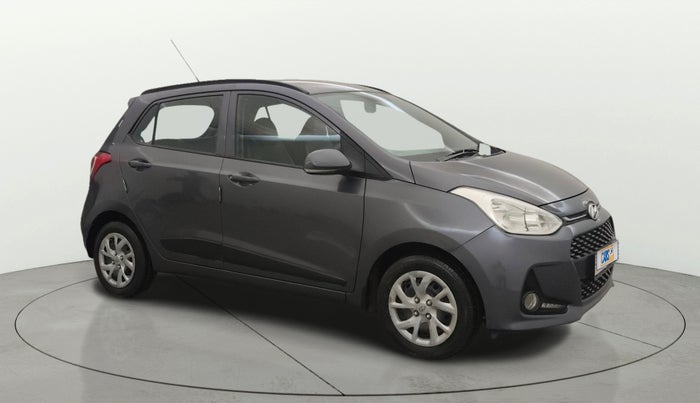 2017 Hyundai Grand i10 SPORTZ (O) 1.2 KAPPA VTVT, Petrol, Manual, 95,064 km, Right Front Diagonal