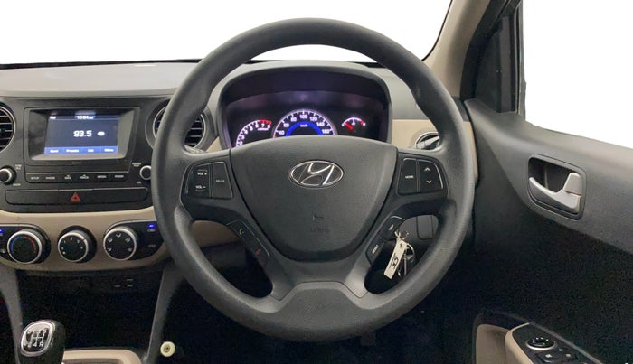 2017 Hyundai Grand i10 SPORTZ 1.2 KAPPA VTVT, Petrol, Manual, 57,211 km, Steering Wheel Close Up
