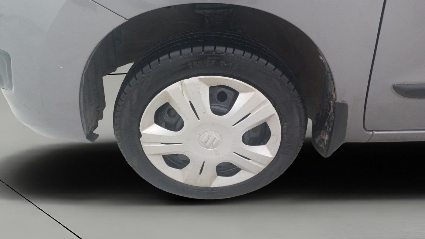 2018 Maruti Wagon R 1.0 VXI AMT, Petrol, Automatic, 43,659 km, Left Front Wheel
