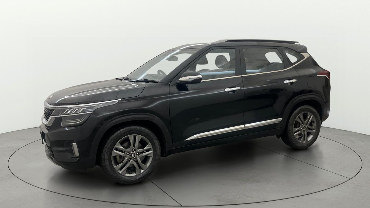 2021 KIA SELTOS HTX 1.5 PETROL, Petrol, Manual, 77,768 km, Left Front Diagonal
