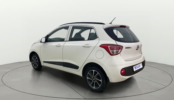 2017 Hyundai Grand i10 SPORTZ (O) AT 1.2 KAPPA VTVT, Petrol, Automatic, 31,831 km, Left Back Diagonal