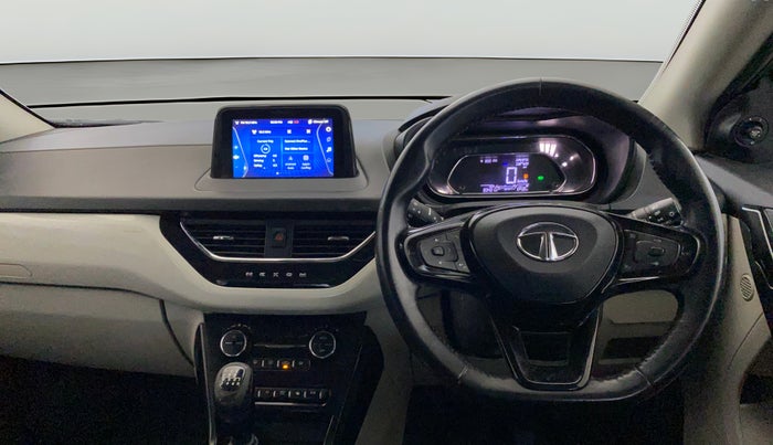 2022 Tata NEXON XZ PLUS (HS) PETROL, Petrol, Manual, 83,410 km, Steering Wheel Close Up