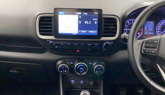 2019 Hyundai VENUE SX 1.0 (O) TURBO, Petrol, Manual, 1,07,269 km, Air Conditioner