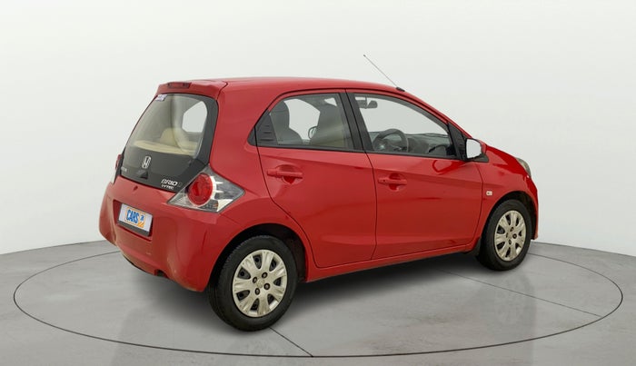 2012 Honda Brio S MT, Petrol, Manual, 76,547 km, Right Back Diagonal