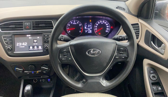 2019 Hyundai Elite i20 SPORTZ PLUS  1.2 CVT, Petrol, Automatic, 46,505 km, Steering Wheel Close Up