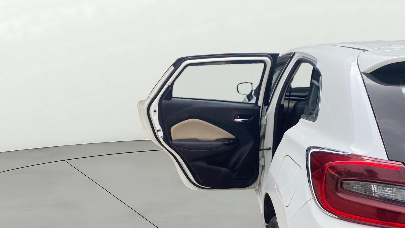2024 Toyota Glanza G AMT, Petrol, Automatic, 10,086 km, LHS Rear Door