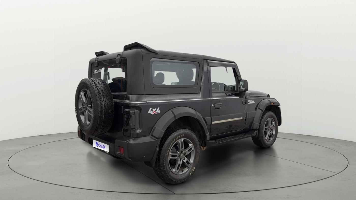 2022 Mahindra Thar LX PETROL HT 4WD AT, Petrol, Automatic, 36,737 km, Right Back Diagonal