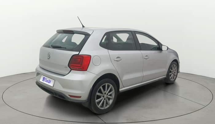2021 Volkswagen Polo HIGHLINE PLUS 1.0, Petrol, Manual, 1,08,645 km, Right Back Diagonal