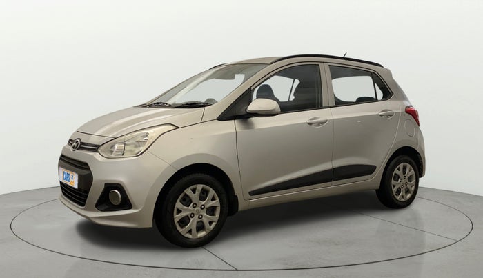 2016 Hyundai Grand i10 SPORTZ 1.2 KAPPA VTVT, Petrol, Manual, 68,138 km, Left Front Diagonal