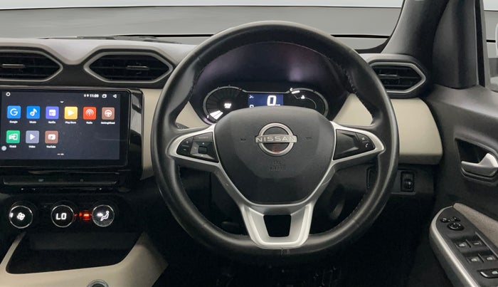 2024 Nissan MAGNITE Geza Edition CVT, Petrol, Automatic, 21,540 km, Steering Wheel Close Up