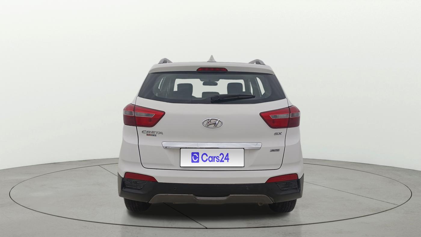 2017 Hyundai Creta SX PLUS AT 1.6 PETROL, Petrol, Automatic, 64,367 km, Back/Rear