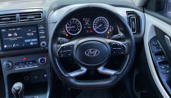 2022 Hyundai Creta S IMT 1.5 PETROL, Petrol, Manual, 51,203 km, Steering Wheel Close Up